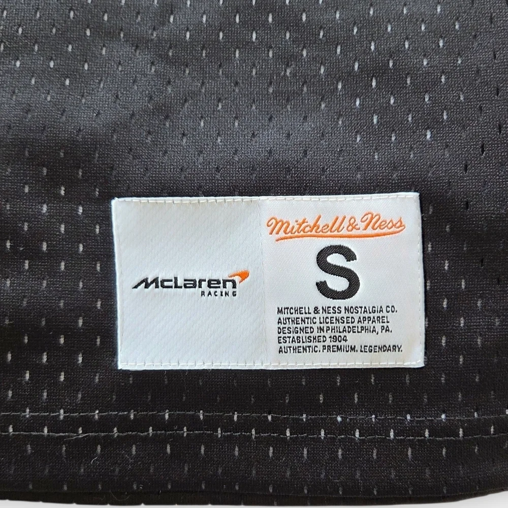 NWT Mitchell & Ness x McLaren F1 Miami GP Big Face Tank Jersey - Picture 6 of 10